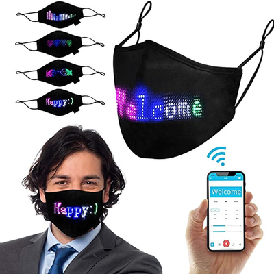 Licht die het omhoog ijlt het Programmeerbare Masker van het HOOFDpartijgezicht APP gloeien
