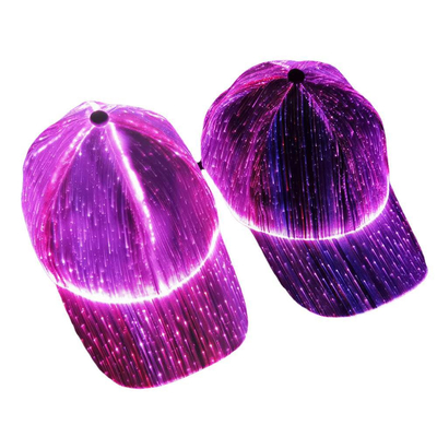 Lichtgevende LEIDENE Honkbalglb Hoeden met Laden van 7 Kleuren het Lichte USB