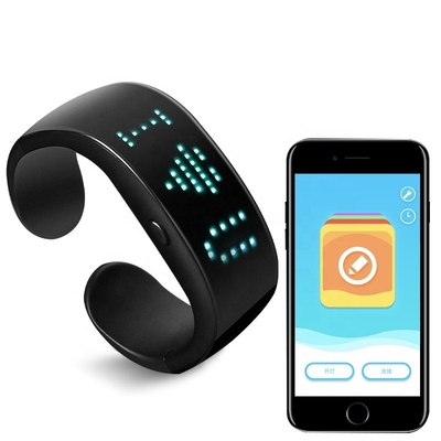 De Afstandsbediening LEIDENE van het vertoningsbericht Armband Bluetooth Editable