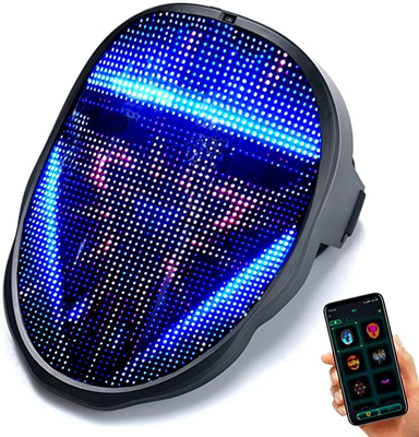Gezicht die van het Slimme LEIDENE Patroon van USB Gezichtsmasker het Navulbare Klantgerichte veranderen
