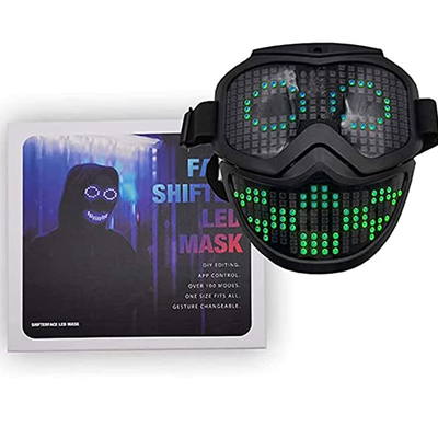 Van het programmeerbare LEIDENE het Masker Verlichtingsgezicht USB aan de Gelaatsuitdrukking van C Charing DIY