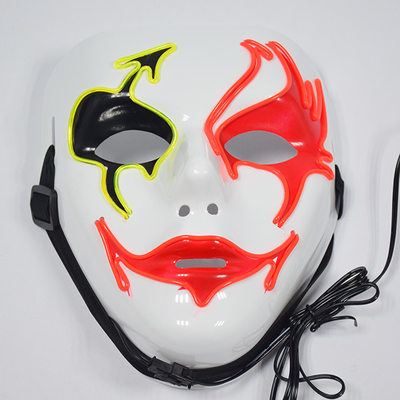 LEIDEN van verschrikkingshalloween Gezichtsmasker met Schuim binnen Comfortabel om te dragen
