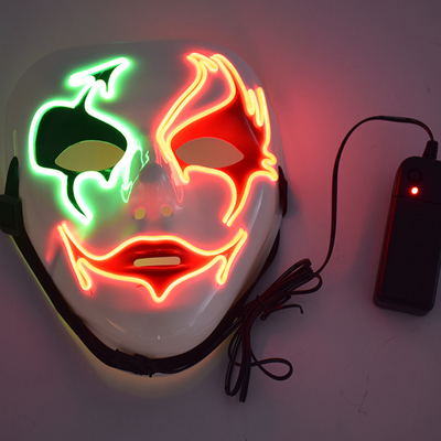 LEIDEN van verschrikkingshalloween Gezichtsmasker met Schuim binnen Comfortabel om te dragen