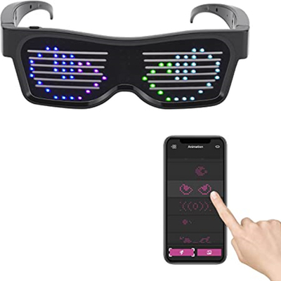 APP controleerde Programmeerbare LEIDENE Lichtgevende Unieke Glazen DIY