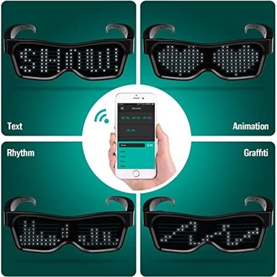 Bluetooth App verbond Programmeerbare Flintglas Slimme DIY Oogglazen