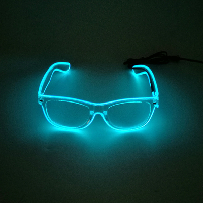 Het duidelijke Lichtgevende Flintglas van de Kaderlens met Neonlicht het Opvlammen