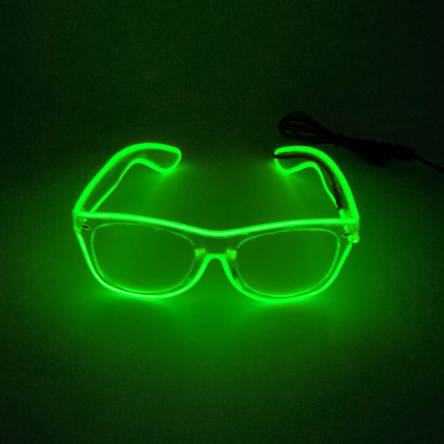 Het duidelijke Lichtgevende Flintglas van de Kaderlens met Neonlicht het Opvlammen