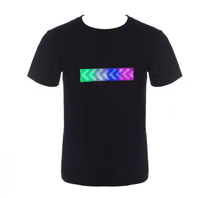 Van programmeerbare LEIDEN Licht van de de Controlevertoning T-shirtsmartphone App het Berichtpatroon