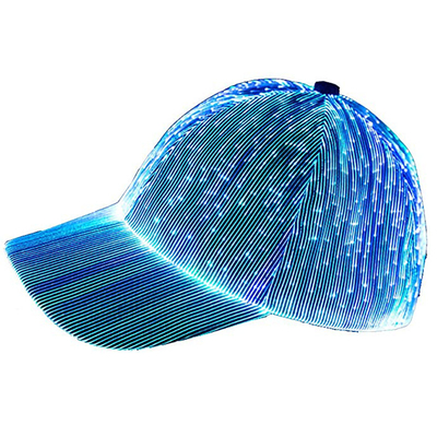 Paar van de LEIDENE het Gloeiende Herladen van de Kappenusb Hoedenvezel Optische Opvlammende