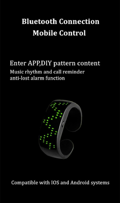 De Armbandapp van Smartphone Afstandsbediening Geleide het Uitgeven Berichttekening