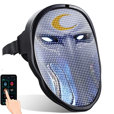 Uitgevend van het LEIDENE de Tekst van het het Maskerdiy Patroon Vertoningsgezicht upload Beeldenapp Controle