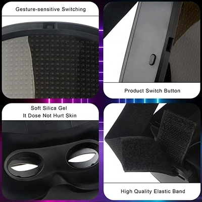 Uitgevend van het LEIDENE de Tekst van het het Maskerdiy Patroon Vertoningsgezicht upload Beeldenapp Controle