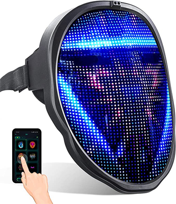 Halloween-Partij van het Slimme LEIDENE het Gezicht van Bluetooth Gezichtsmasker APP het Gecontroleerde Veranderen